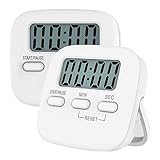 Jsdoin Küchentimer, 2 Stück, digitaler Küchentimer, magnetisch,...