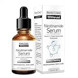 Niacinamide Serum mit Vitamin C & Natrium Hyaluronat, 30ml Niacinamide Gesichtsserum für...
