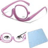 QEEROYO Lesebrillen Damen Schminkbrille, Make up Brille 2.0, Lesebrille, Make up Brillen,...