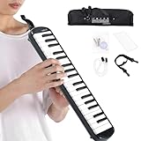 Melodica Piano - Harmonisches Instrument mit 32 Tasten für Kinder und Erwachsene,...