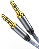 Highwings Aux Kabel,Audio Kabel 3,5mm Klinkenkabel [1,2M] Stereo Klinke auf Klinke Nylon...