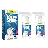 2 Stück 60ML Antistatik Weichspüler Spray, Antistatisches Spray Für Haushaltskleidung...
