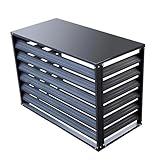 Outdoor Klimaanlage Bildschirm, Aluminium Gitter Zaun, Dekorative Zäune für Garten,...