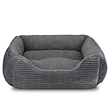 FURTIME Hundebett Waschbar, Hundebett Mittelgroße und Grosse Hunde, Hundekorb...