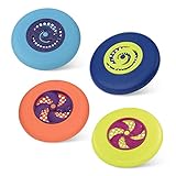 B. toys 4 Frisbee Scheiben im Set – Bunte Frisbees, Outdoor Spielzeug für...