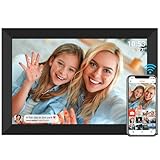 Digitaler Bilderrahmen FRAMEO WLAN 32GB Digitaler Fotorahmen 10,1 Zoll 1280x800 IPS...
