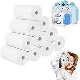 NVIYAM 10 Rollen Thermopapier, 57mm * 30mm * 8m Thermopapier für Kinderkamera und Mini...