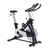 JASPORT S1 Speedbike für zuhause, Leise Heimtrainer mit Ergometer mit...