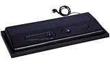 Robizoo ACV295 ABS Aquarium Abdeckung 80x35 schwarz incl. Beleuchtung
