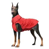IREENUO Hunderegenmantel, Wasserdichter Hundemantel Regenjacke, mit Sicherheits...