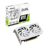 ASUS Dual GeForce RTX3060 8GB OC Edition Gaming Grafikkarte Weiß (Nvidia Ampere, DLSS,...