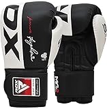 RDX Boxhandschuhe Männer, Echt Rindsleder Muay Thai Kickboxen Sparring...