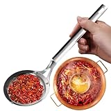 Feinmaschiges Sieb, Sieb Aus Edelstahl, Kochen Feinmaschiger Sieblöffel, Abtropflöffel...