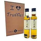 2 x 250ml Trüffelöl mit weißen und schwarzen Trüffel. Ganze Trüffelstücke in der...