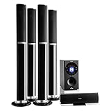 auna Areal Surround Heimkino 5.1- Soundsystem Kanal Heimkinosystem...
