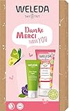 WELEDA Bio Geschenk Set DANKE 2023 - Naturkosmetik Pflegeset bestehend aus Aroma...