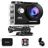 Apexcam 4K Action cam 20MP WiFi Sports Kamera Ultra HD Unterwasserkamera 40m 170 °...