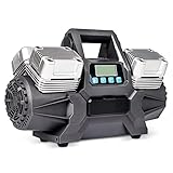 YCDJCS Vierzylinder-Reifenfüller Luftkompressor Reifenfüller Digitale Reifenfüller 12V...