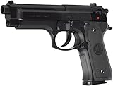Beretta Airsoft Pistole M9 World Defender, Federdruck Waffe mit 0,5 Joule, inkl....