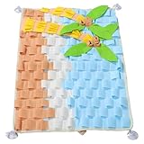 SHINEOFI Schnüffelmatte für Hunde mit Saugnapf Interaktive Futtermatte aus Langlebigem...