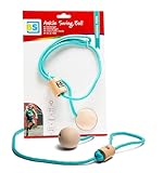 BS Toys Swingball für Kinder – Retro-Hüpfspiel ab 6 Jahren – Outdoor-Spielzeug mit...