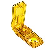 Pillenschneider, professioneller Pillenteiler mit Edelstahlklinge zum Schneiden Kleiner...