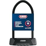 ABUS Bügelschloss Granit XPlus 540 + USH-Halterung - Fahrradschloss mit 13 mm starkem...