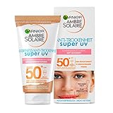 Garnier Sensitiv Expert + Sonnencreme für das Gesicht, Wasserfester Sonnenschutz mit LSF...