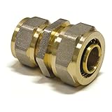 Pipetec Schraubfitting Kupplung Übergang 26x3 20x2 mm Verbinder Reduzierung...