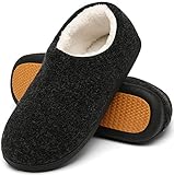 Mishansha Warme Hausschuhe Herren Winter Pantoffeln Herren Hausschuh Männer...