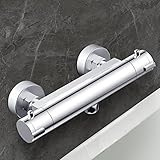 Duscharmatur Thermostat-Brausebatterie, Duschthermostat Mischbatterie für Dusche Bad...