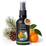 Fresh Aura Kissenspray & Raumspray Zirbe-Mandarine – Natürlich & belebend – Für...
