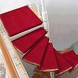 Geschwungene Treppenstufe Anti-Rutsch-Teppichmatte, Selbstklebendes Kissen für...