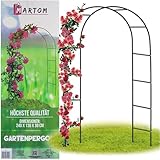 Rosenbogen Gartenbogen Torbogen Rankhilfe für Kletterpflanzen und Rosen aus...