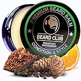 Premium Qualitäts Balsam für den Bart | Mountain Woodsman Natürlich...