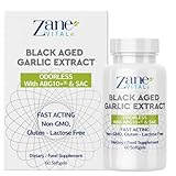 Zane – Aged Black Garlic Capsules – Unterstützung des Immunsystems, des Blutdrucks...