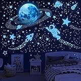 531 Stück Leuchtsterne Kinderzimmer Sterne leuchtend Selbstklebend Wandsticker...