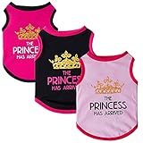 Hunde-T-Shirt, 3er-Pack Hunde-bedrucktes Hemd, Jungen, Mädchen, weiche Hunde,...
