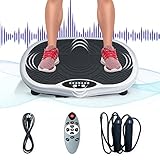 Merax -3D Vibrationsplatte mit 3 Modi, Ganzkörper Vibrationsgerät mit...