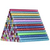 120 Stück Heißklebesticks Farbig, Comius Sharp 15 Farben 7 * 100mm Mini Klebesticks für...