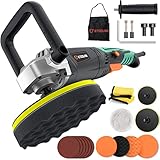 ETOOLAB Poliermaschine, 1200W [Professionell] Auto Poliermaschine Set 22 pcs mit 152/178mm...