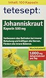 Tetesept Johanniskraut-Kapseln 500 mg, 100 Stück