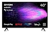 DYON Smart 40 AD-2 100,3cm (40 Zoll) Android TV (FHD, HD Triple Tuner, Prime Video,...