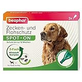 BEAPHAR - Zecken- Und Flohschutz SPOT-ON Für Hunde Über 15kg - Repellent Gegen Flöhe,...