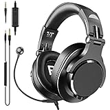Bopmen Computer-Headset mit Boom-Mikrofon – kabelgebundener Gaming-Kopfhörer,...