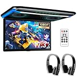 XTRONS 17,3“ Digital TFT FHD 16:9 Bildschirm für Auto Bus unterstützt 1080P Video Auto...