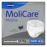 MoliCare premium Mobile 10 Tropfen Größe L, Inkontinenzhosen für Frauen und Männer mit...