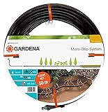 Gardena Start-Set Tropfrohr für Pflanzenreihen unterirdisch 13,7 mm:...