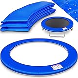KIDUKU Trampolin Randabdeckung | Ø 244cm 305cm 366cm 427cm | reißfest | 100%...
