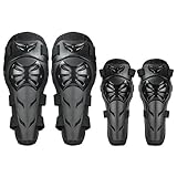 GES 4 Motorrad Knie-, Ellenbogen Protektor Motocross Racing Knee Guard Schienbeinschoner...